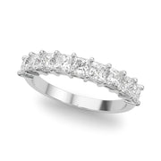 18K White Gold 7/8 ct tw Fancy Shape Diamond Wedding Ring