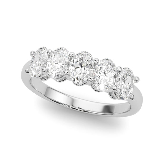 Platinum 1 1/6 ct tw Fancy Shape Diamond Wedding Ring
