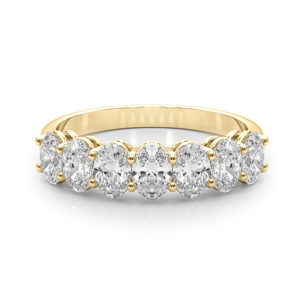 18K Yellow Gold 1 ct tw Diamond Wedding Ring