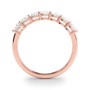 14K Rose Gold 1 ct tw Diamond Wedding Ring
