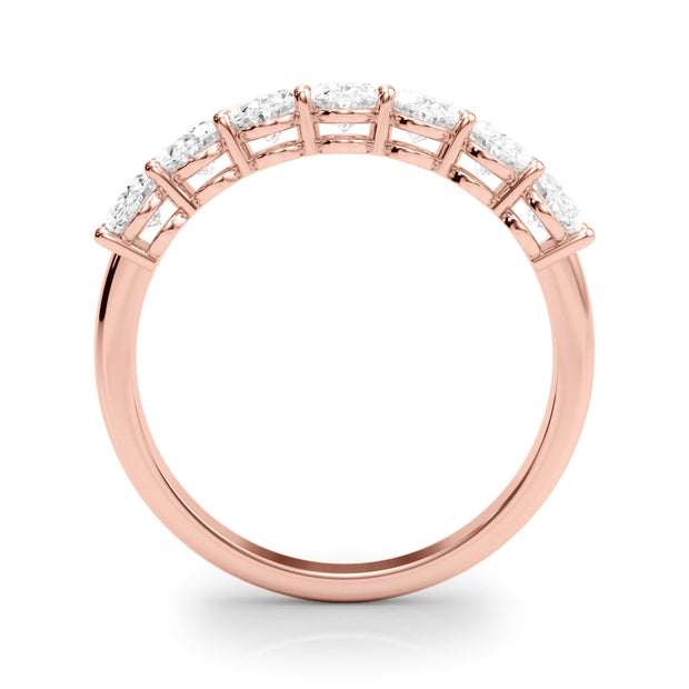 14K Rose Gold 1 ct tw Diamond Wedding Ring