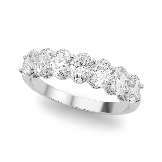 14K White Gold 1 ct tw Diamond Wedding Ring