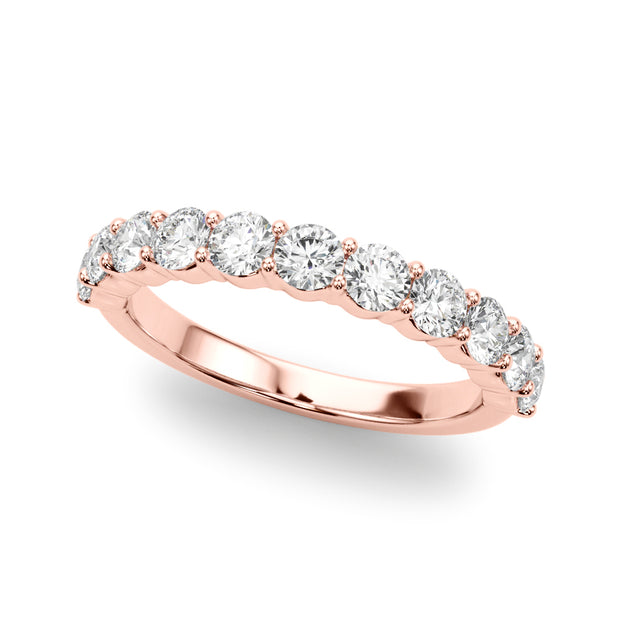 18K Rose Gold 1 ct tw New Style Diamond Wedding Ring