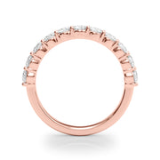 14K Rose Gold 1 ct tw New Style Diamond Wedding Ring