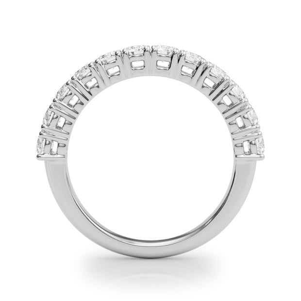 12-Diamond Multi-Stone Wedding Ring