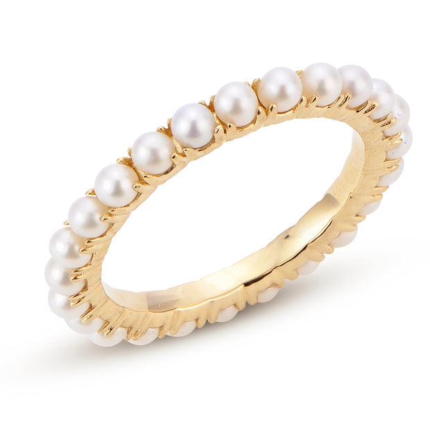 14KT Yellow Gold Freshwater Pearl Ring