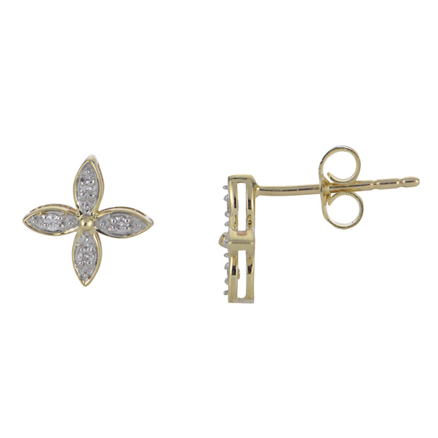 14KT Yellow Gold  Earring