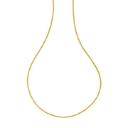 14K 1.7mm Sparkle Spring Chain