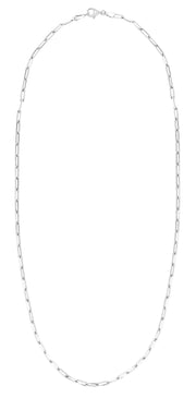 Silver 2.5mm Paperclip Chain
