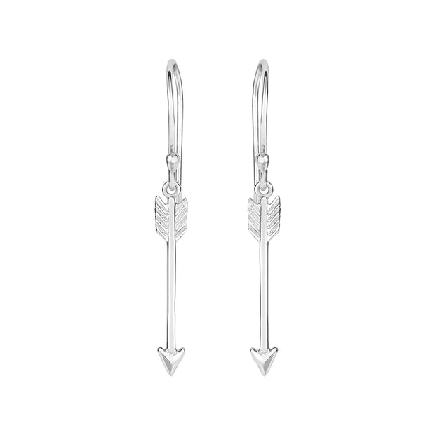 Silver Arrow Earring