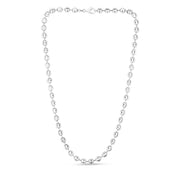 Sterling Silver 6mm Moon-cut Bead Chain