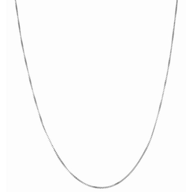 Silver 1.1mm Classic Box Chain