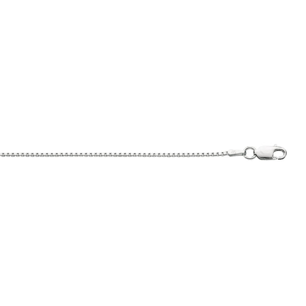 Silver 1.3mm Classic Box Chain