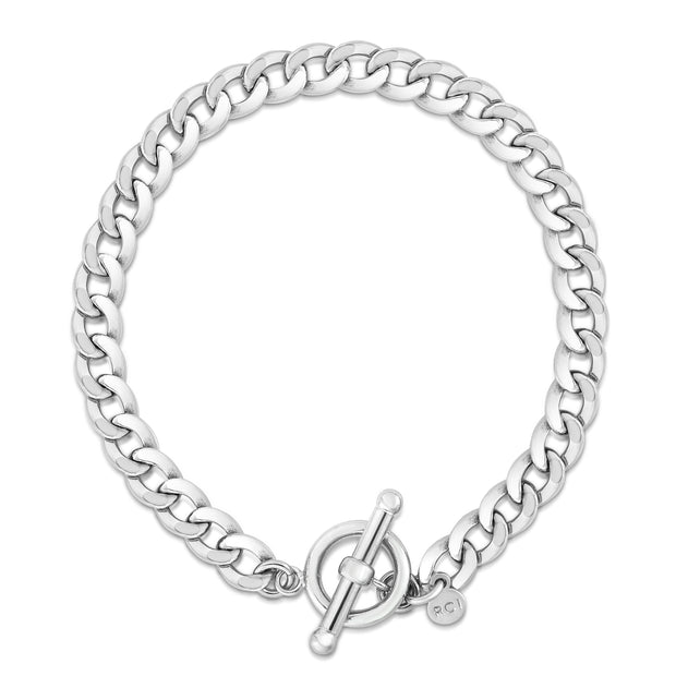 Silver La Gourmette Toggle Bracelet