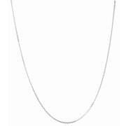 Silver 1.4mm Diamond Cut Cable Chain