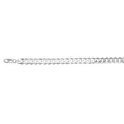 Silver 10.2mm Comfort Curb Chain