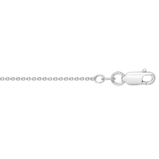 Silver .9mm Round Cable Chain