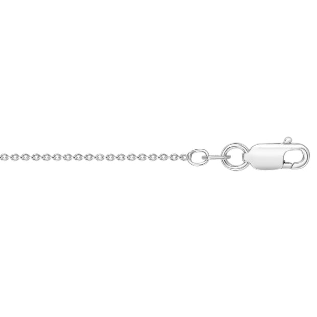 Silver .9mm Round Cable Chain