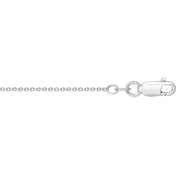 Silver 1.1mm Round Cable Chain