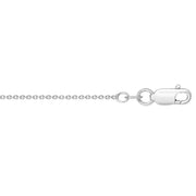 Silver Round Cable Chain