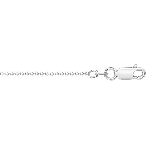 Silver Round Cable Chain