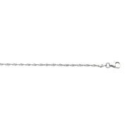 Silver 1.5mm Singapore Chain