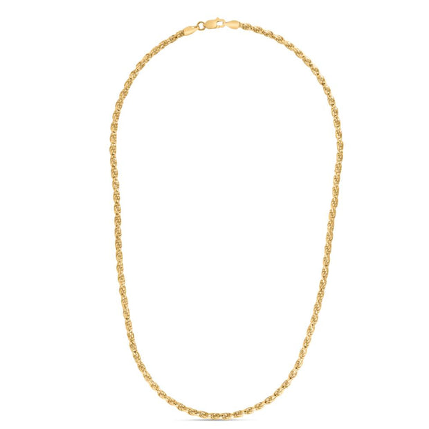 Silver Plated 3.6mm Royal Rope Chain