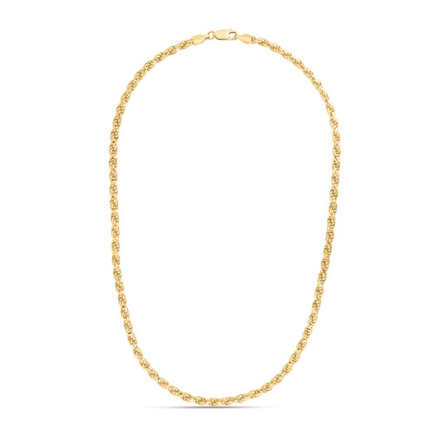 Silver Plated 4.4mm Royal Rope Chain