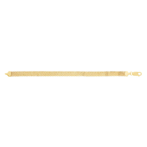 14K 7mm Bismark Chain