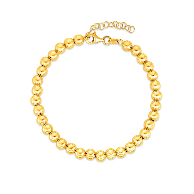 14K Gold 5mm Bead Chain