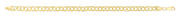 14K Gold Medium Double Link Charm Bracelet