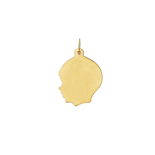 14K Gold Medium Boy Charm