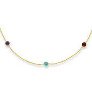 14K Gold Semi-Precious Necklace
