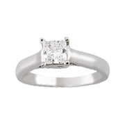 Trellis Diamond Engagement Ring