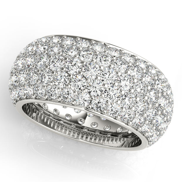 Pave Diamond Wedding Ring