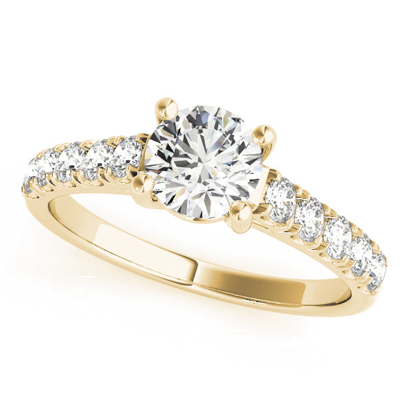 Trellis Diamond Engagement Ring