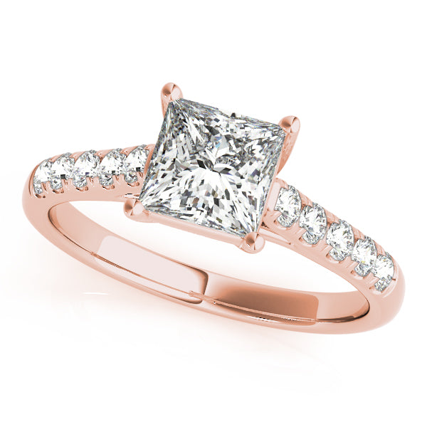 Trellis Diamond Engagement Ring