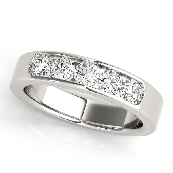 Platinum 1/4 ct tw Diamond Wedding Ring