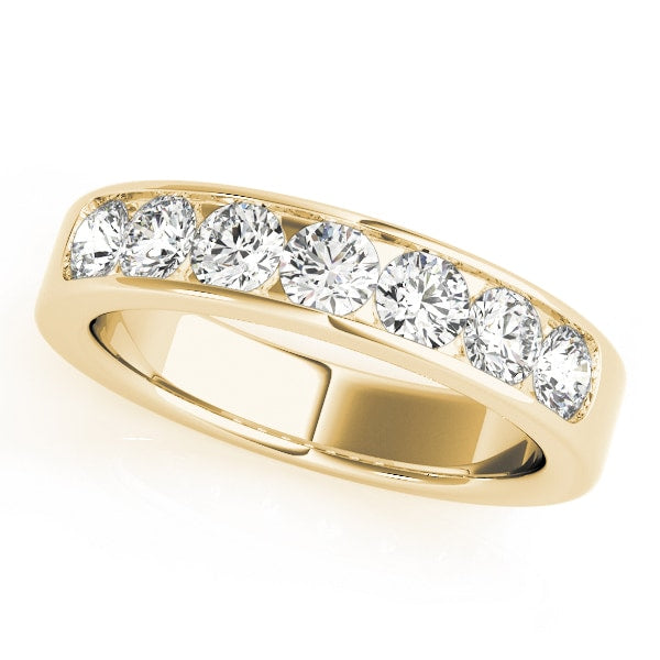 14K Yellow Gold 1/8 ct tw Diamond Wedding Ring
