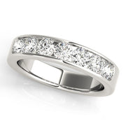 14K White Gold 1/8 ct tw Diamond Wedding Ring
