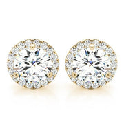 Halo Diamond Earring