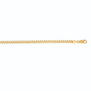 14K 3.3mm Gourmette Chain