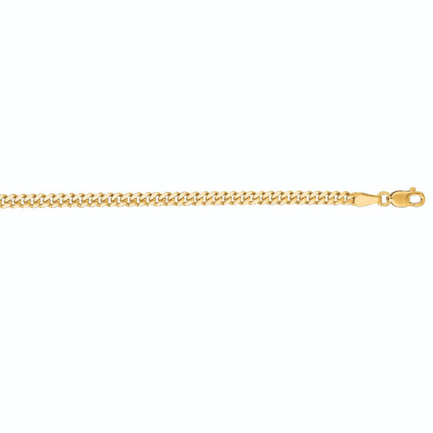 14K 3.6mm Gourmette Chain