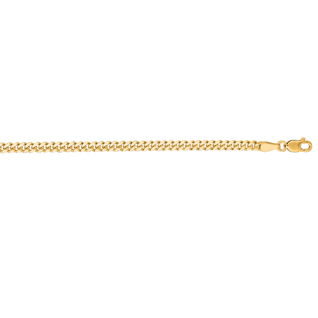 14K 3.6mm Gourmette Chain