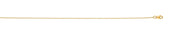 18K Gold 1.5mm Bead Chain