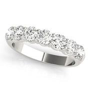 15-Stone Round Diamond Wedding Band