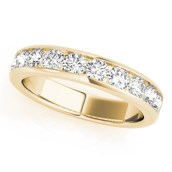 18K Yellow Gold 1/5 ct tw Diamond Wedding Ring