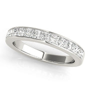 Multi-Diamond Square Wedding Ring