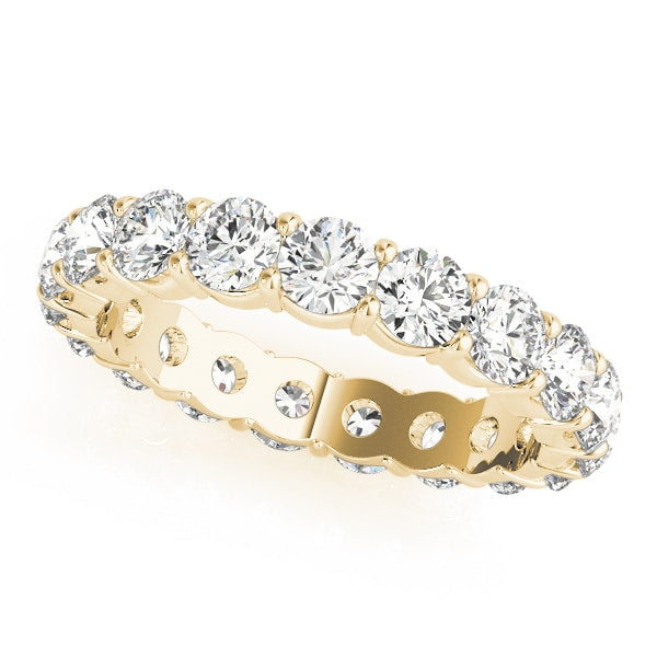 18K Yellow Gold 7/8 ct tw Diamond Wedding Ring