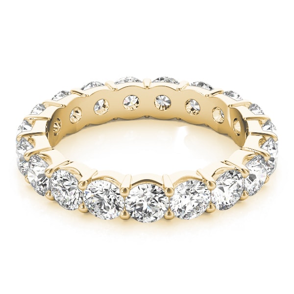 14K Yellow Gold 7/8 ct tw Diamond Wedding Ring